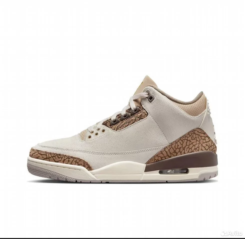 Кроссовки Nike Air Jordan 3 Orewood Brown - миниатюра 2