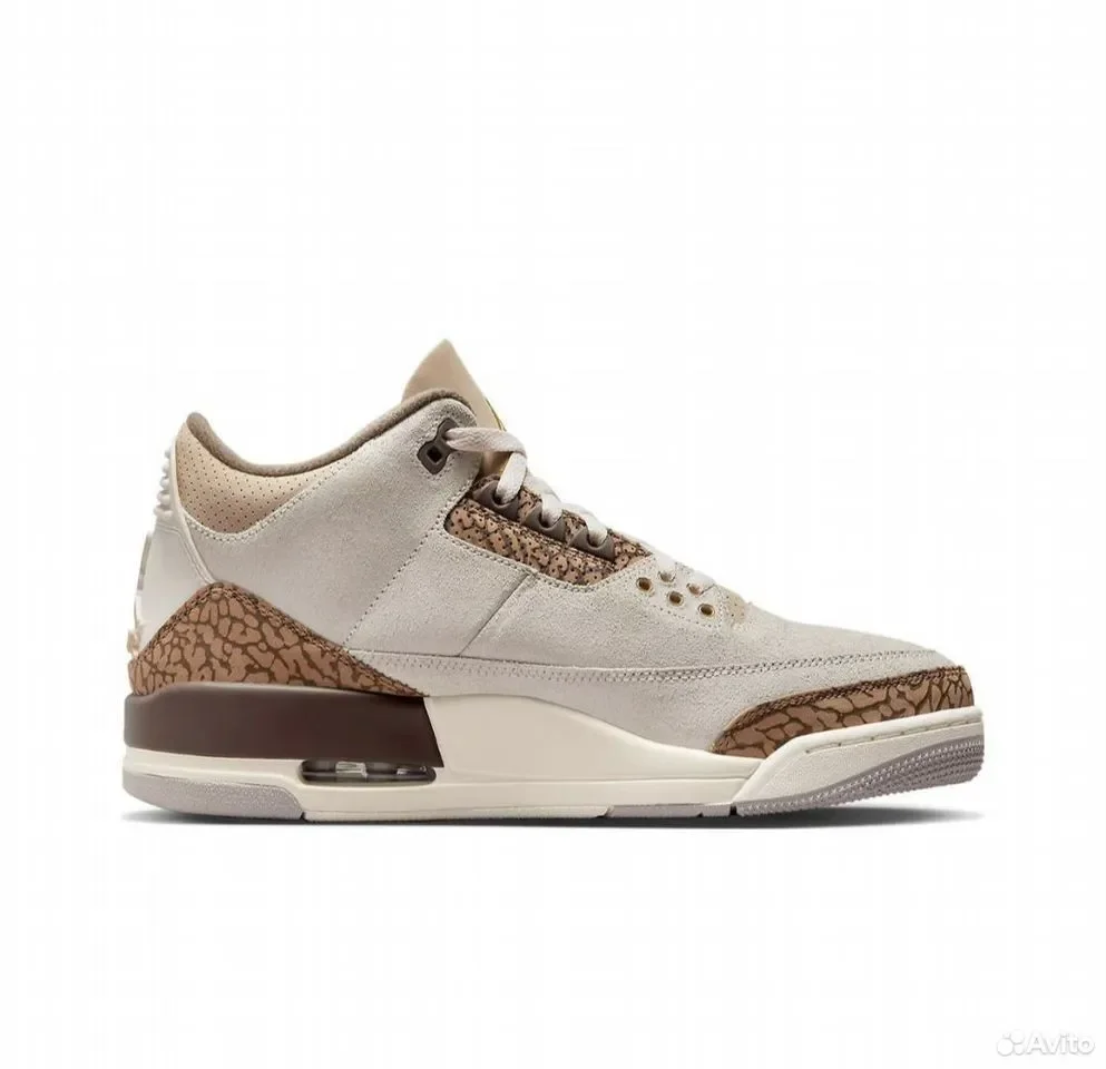 Кроссовки Nike Air Jordan 3 Orewood Brown - миниатюра 3