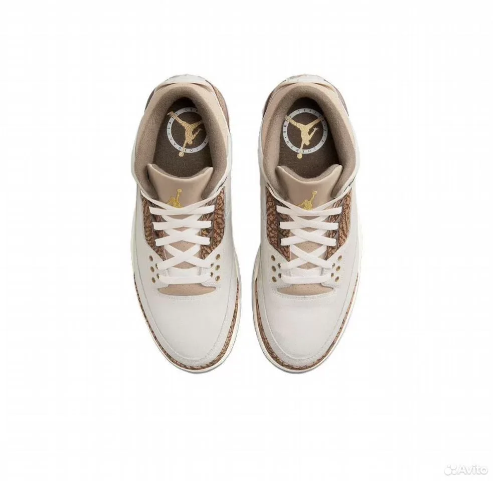 Кроссовки Nike Air Jordan 3 Orewood Brown - миниатюра 4