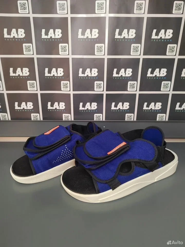 Сандали Jordan LS Slide Blue - миниатюра 2