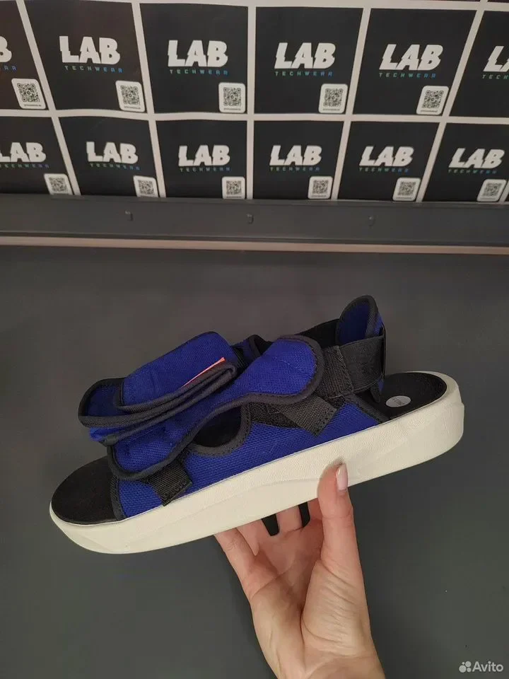 Сандали Jordan LS Slide Blue - миниатюра 3