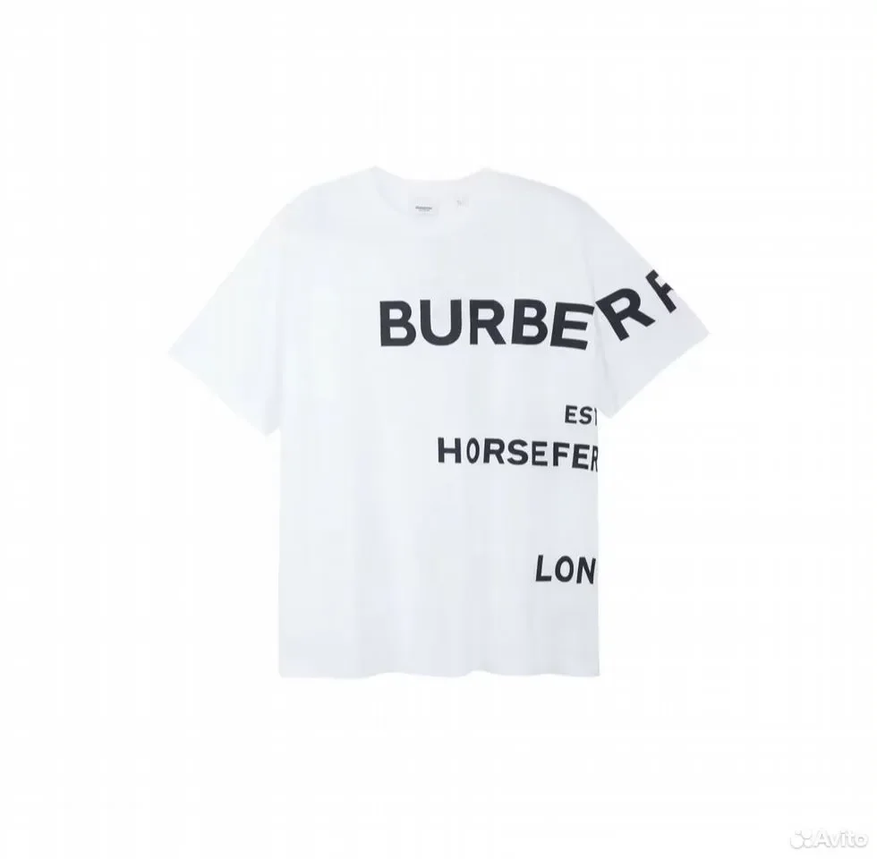 Футболка Burberry Horseferry White - миниатюра 2