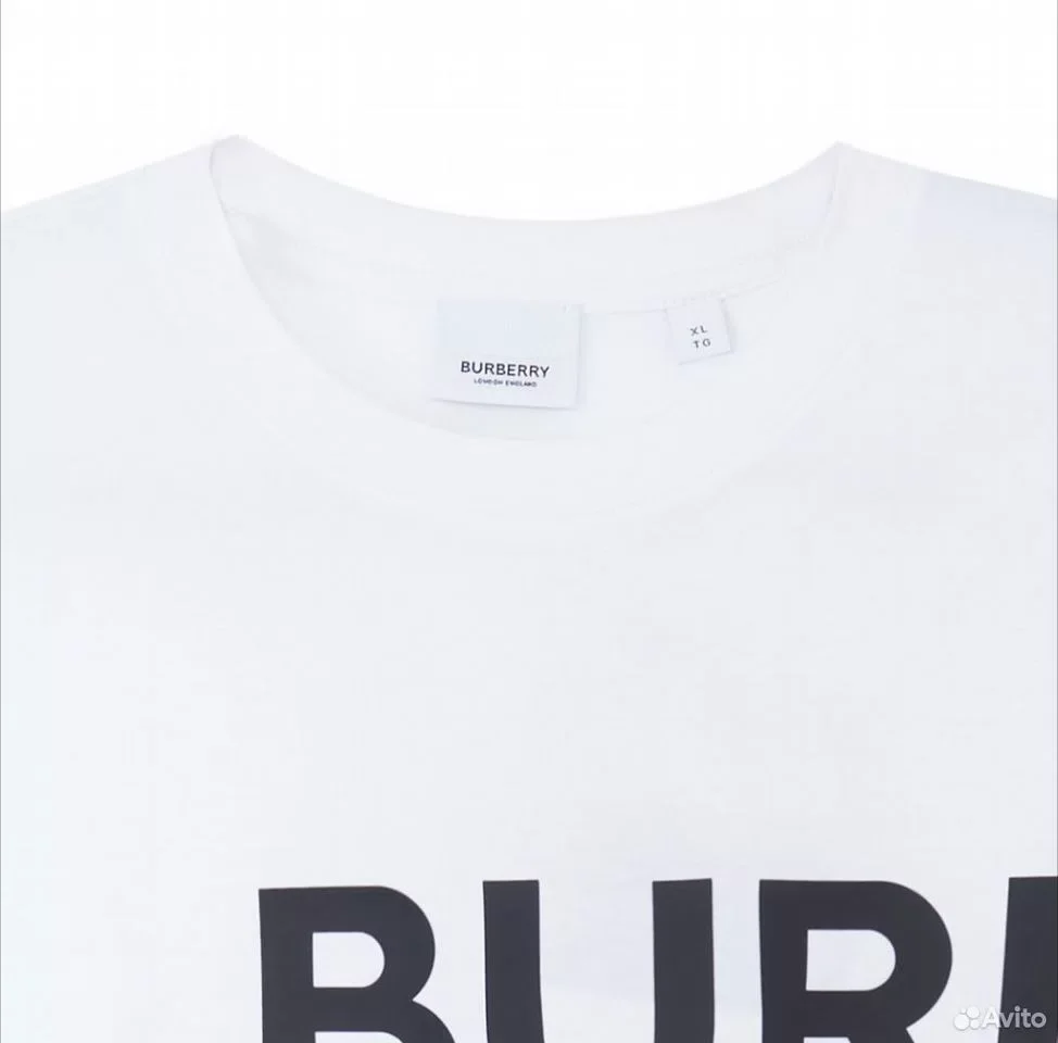 Футболка Burberry Horseferry White - миниатюра 3