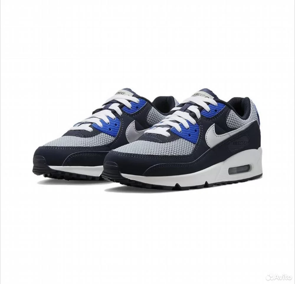 Кроссовки Nike Air Max 90 SE Blu - изображение 1