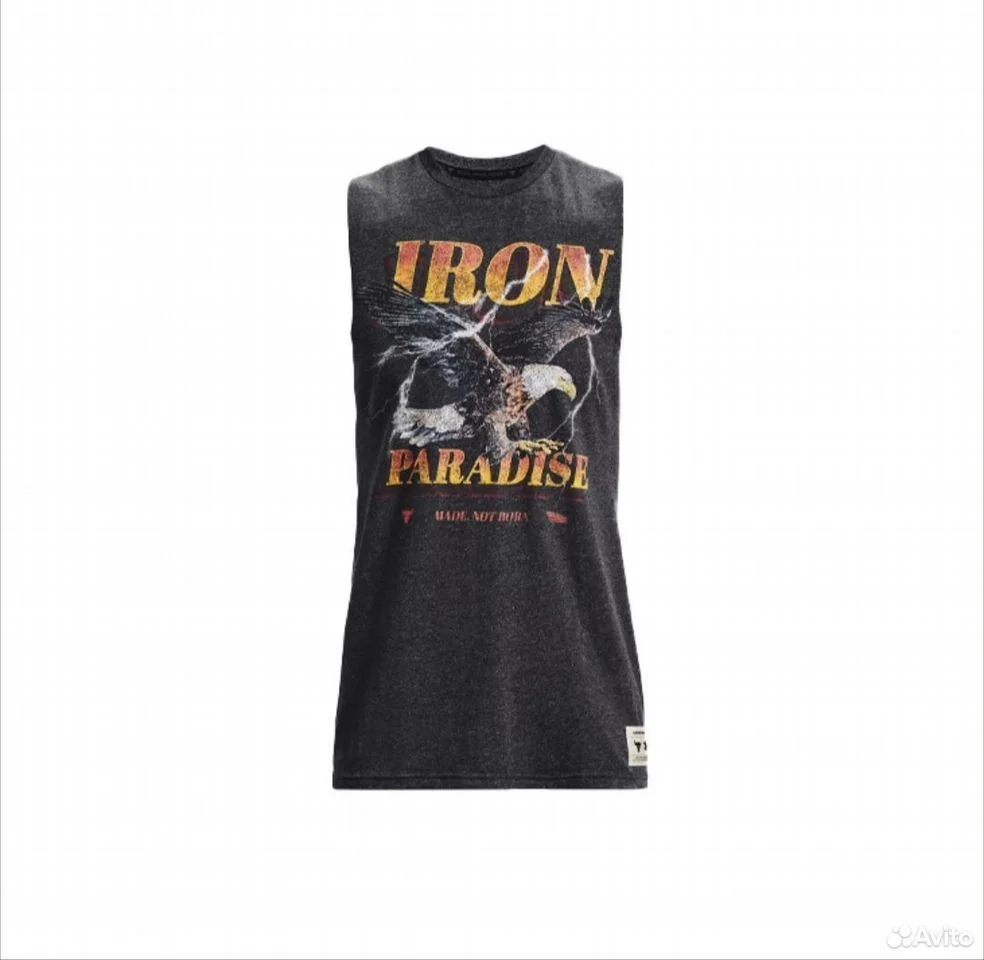 Майка Under Armour Project Rock Iron Paradise - миниатюра 2