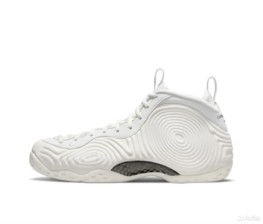 Кроссовки Nike Foamposite One x CDG White - изображение 1