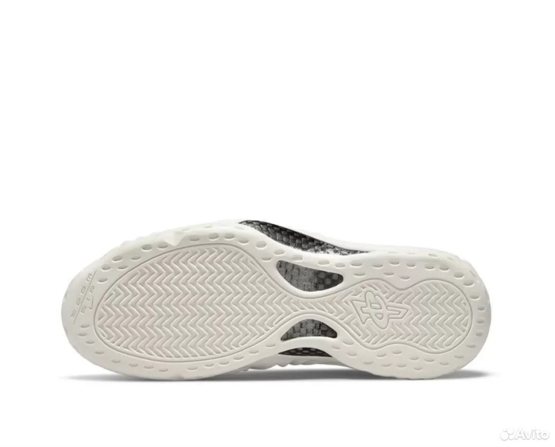 Кроссовки Nike Foamposite One x CDG White - миниатюра 6