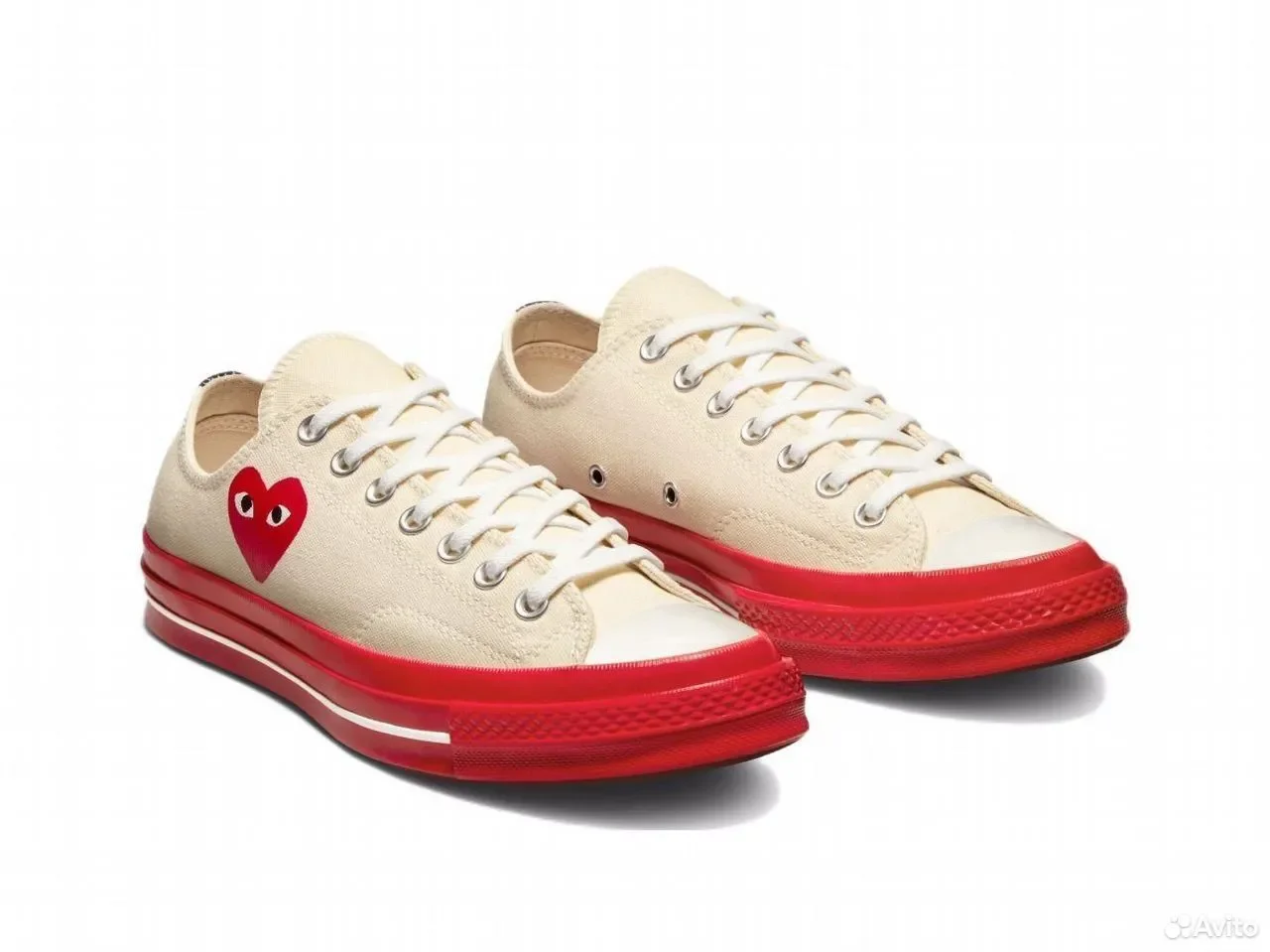 Кеды CDG x Converse Chuck Taylor All Star 70s - миниатюра 3