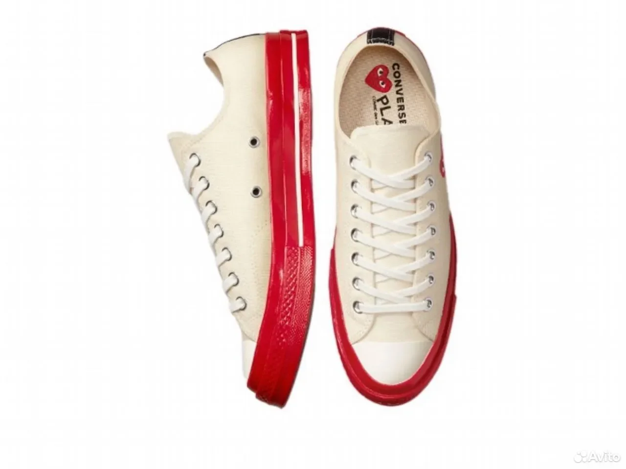 Кеды CDG x Converse Chuck Taylor All Star 70s - миниатюра 4