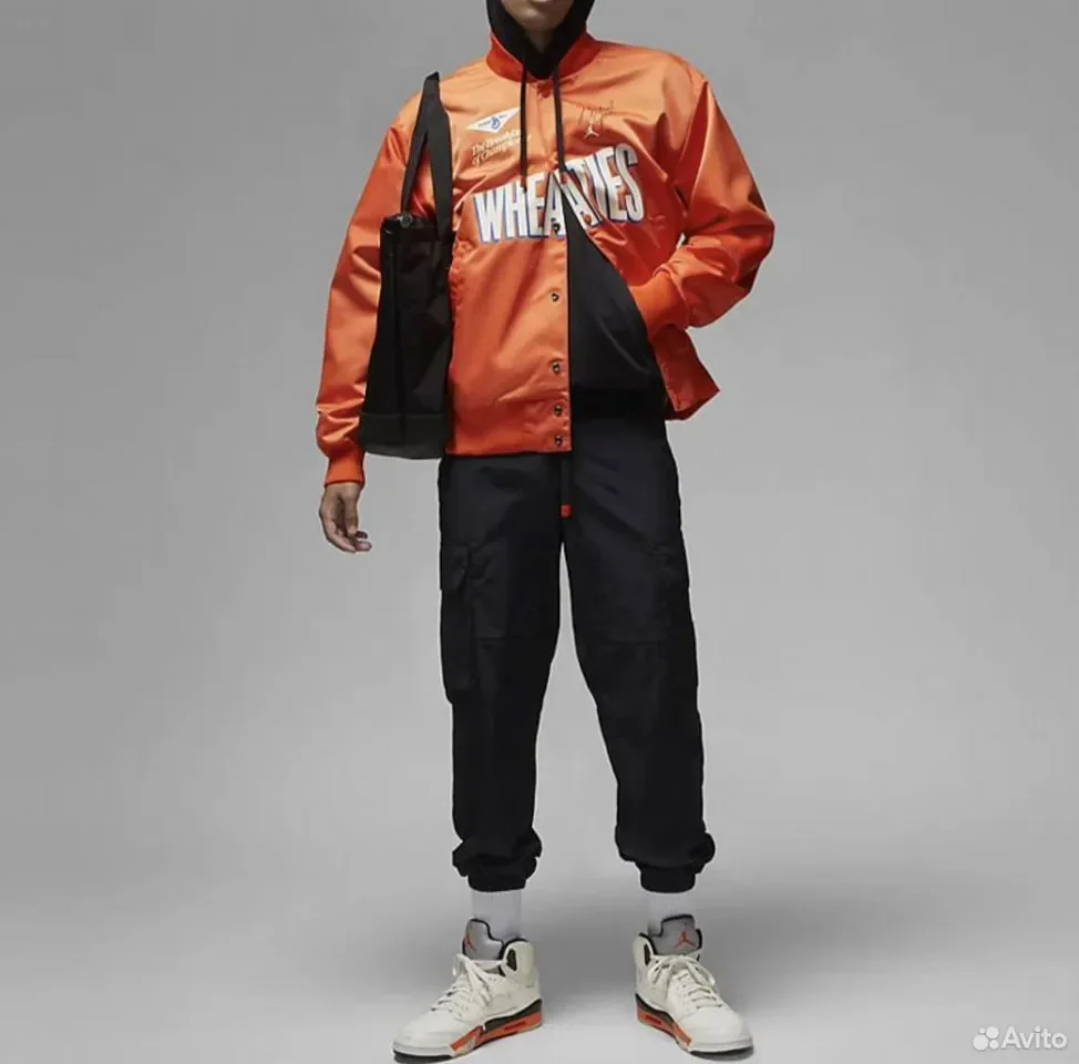 Кофта Бомбер Jordan Light MVP Wheaties Orange - изображение 1