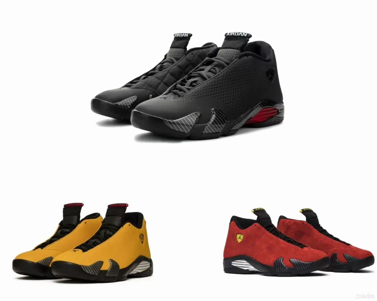 Кроссовки Nike Air Jordan 14 Retro Ferrari - изображение 1