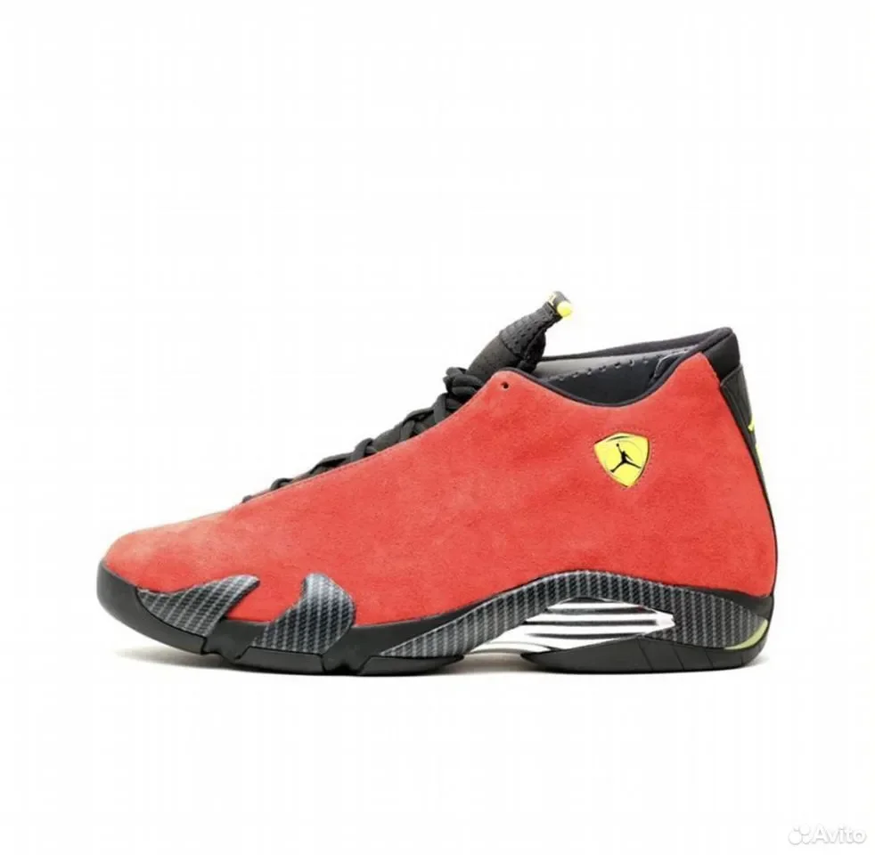 Кроссовки Nike Air Jordan 14 Retro Ferrari - миниатюра 7