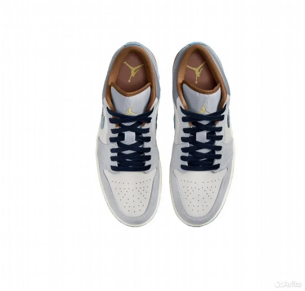 Кроссовки Nike Air Jordan 1 Low Phantom Ember Brow - миниатюра 4