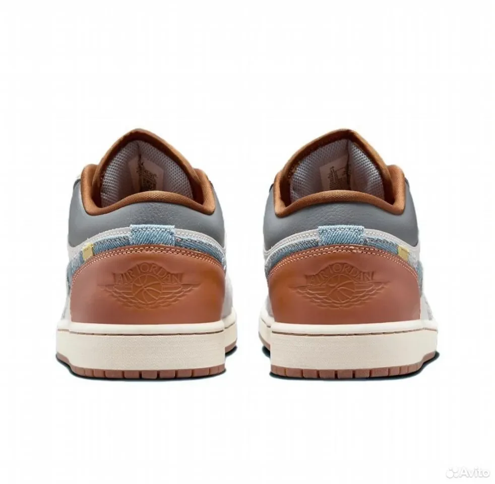 Кроссовки Nike Air Jordan 1 Low Phantom Ember Brow - миниатюра 5
