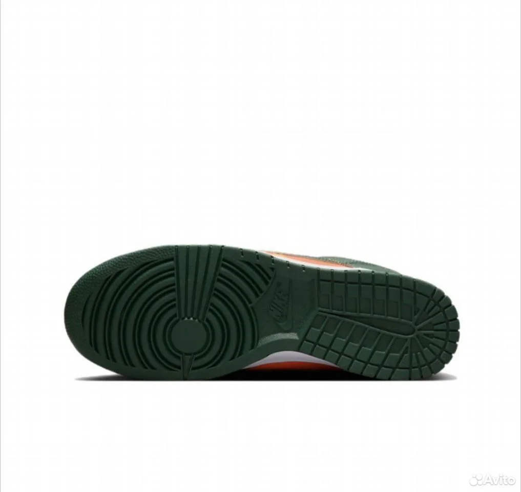 Кроссовки Nike Dunk Low Retro Miami Hurricanes - миниатюра 4