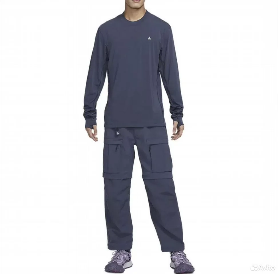 Свитшот Nike ACG Goat Rocks Blue - миниатюра 2