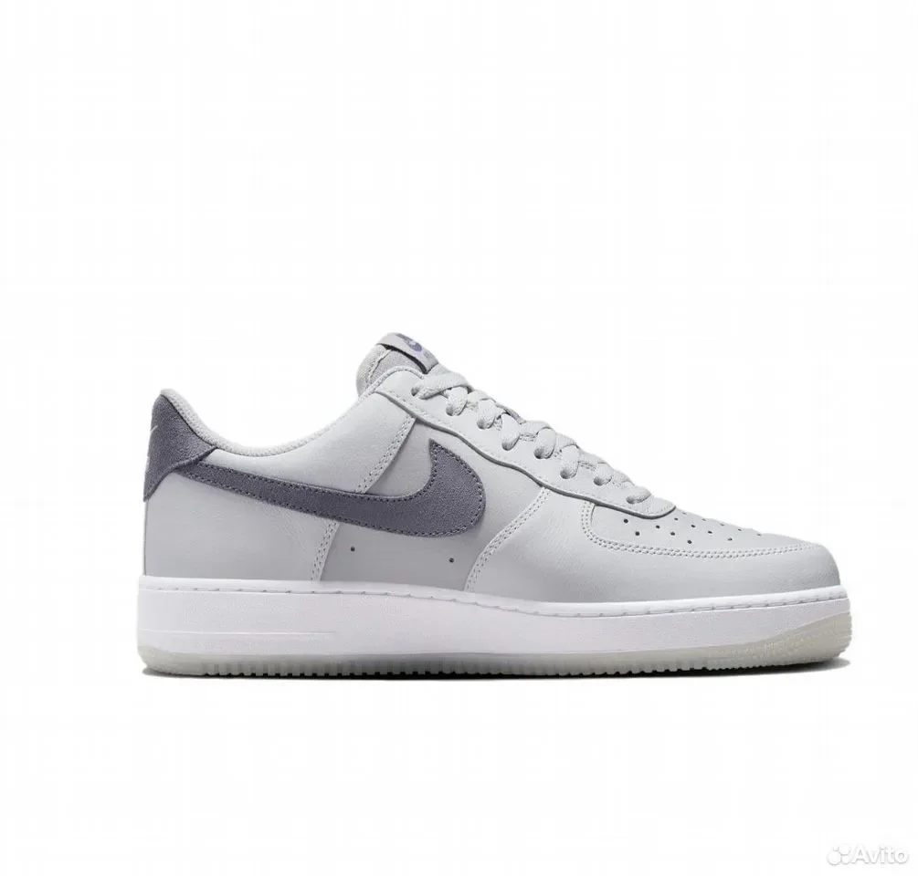 Кроссовки Nike Air Force 1 Low Grey - миниатюра 3
