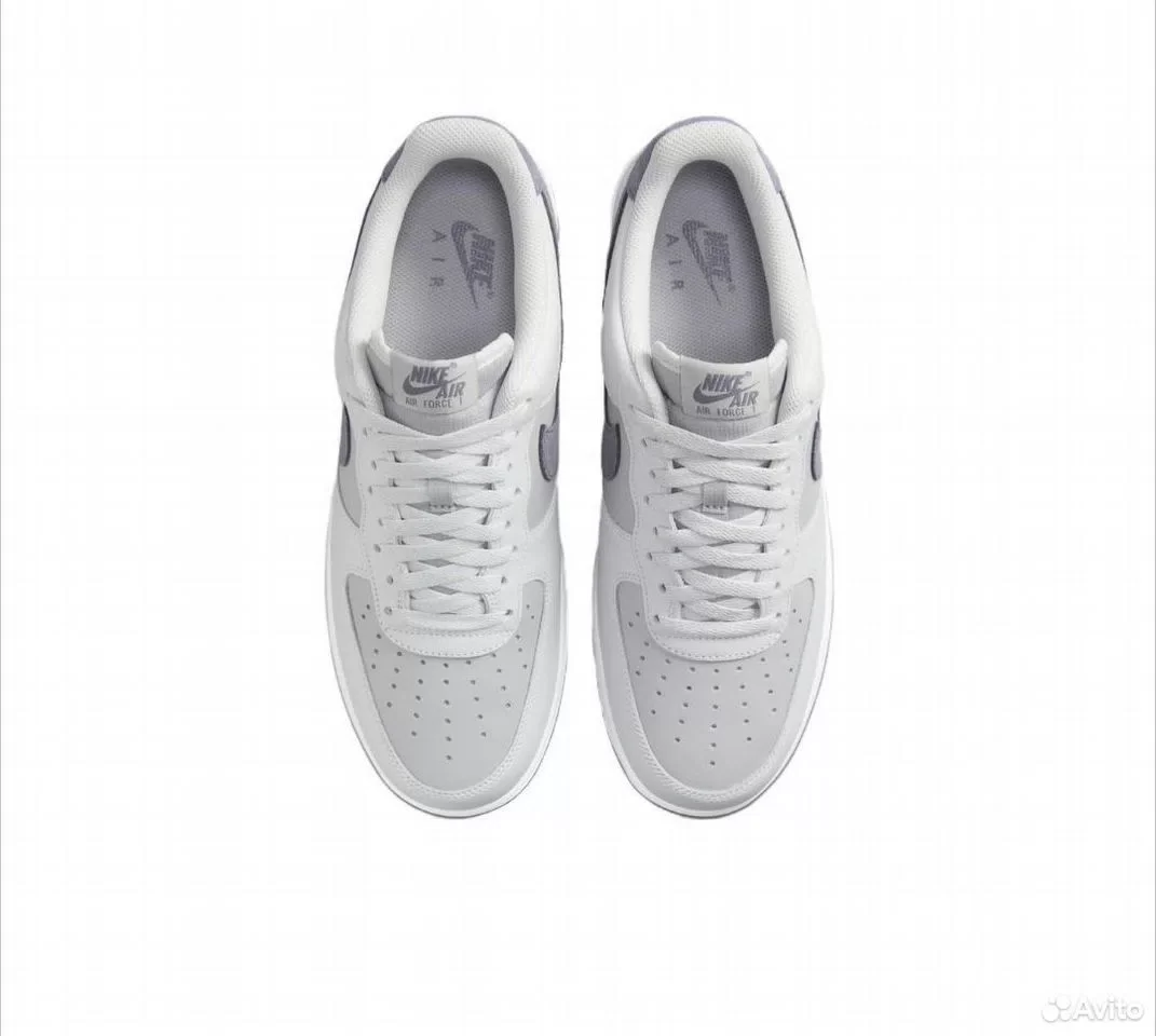 Кроссовки Nike Air Force 1 Low Grey - миниатюра 4