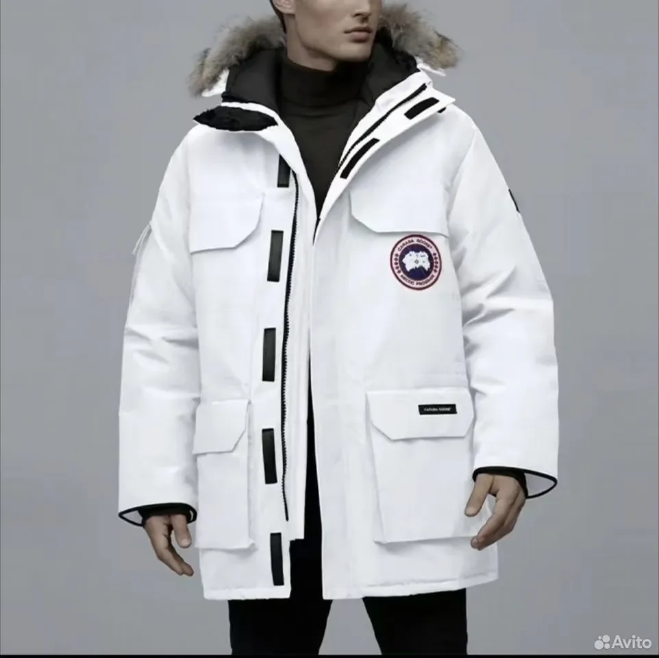 Парка Canada Goose Expedition North Star White - миниатюра 3