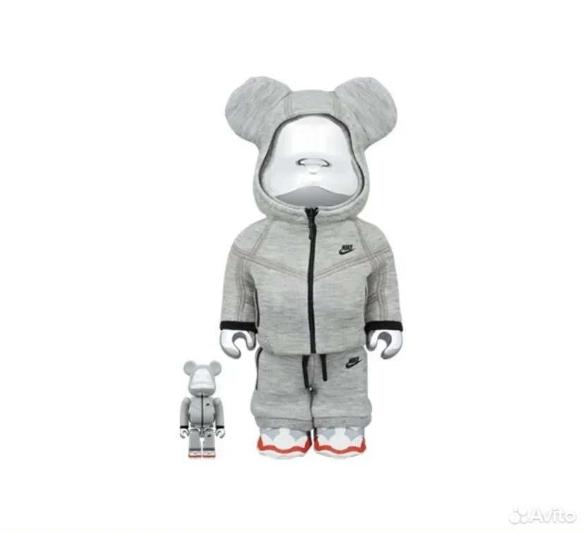 Игрушка Bearbrick x Nike Tech Fleece - изображение 1