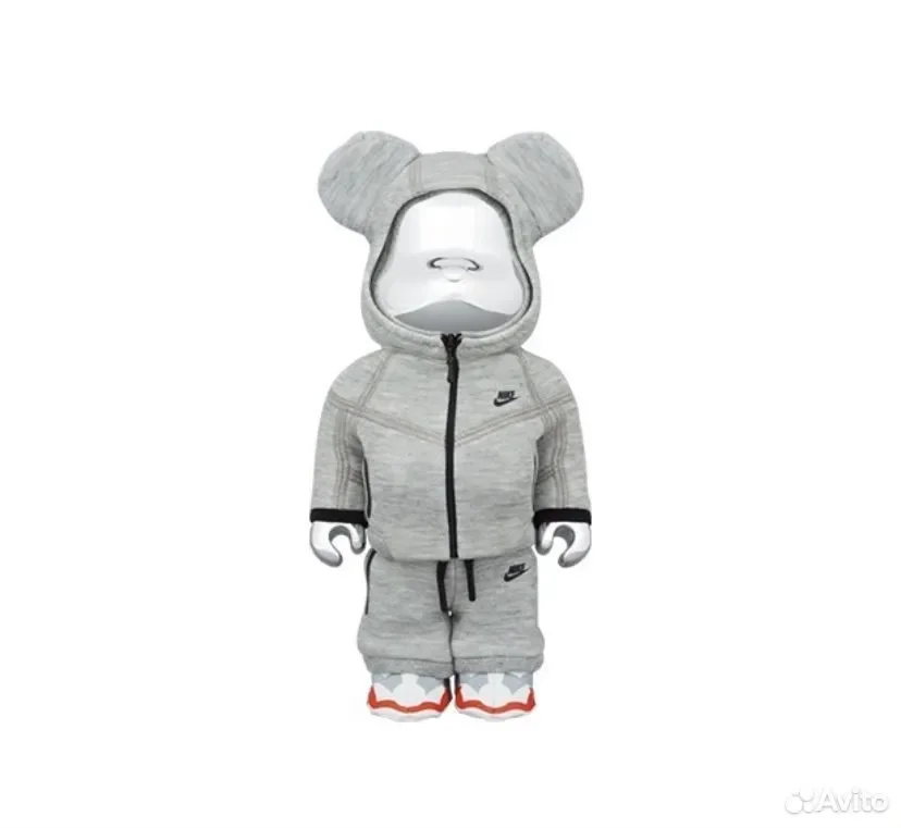 Игрушка Bearbrick x Nike Tech Fleece - миниатюра 2