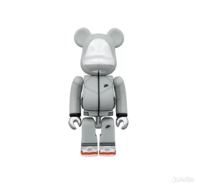 Игрушка Bearbrick x Nike Tech Fleece - миниатюра 3