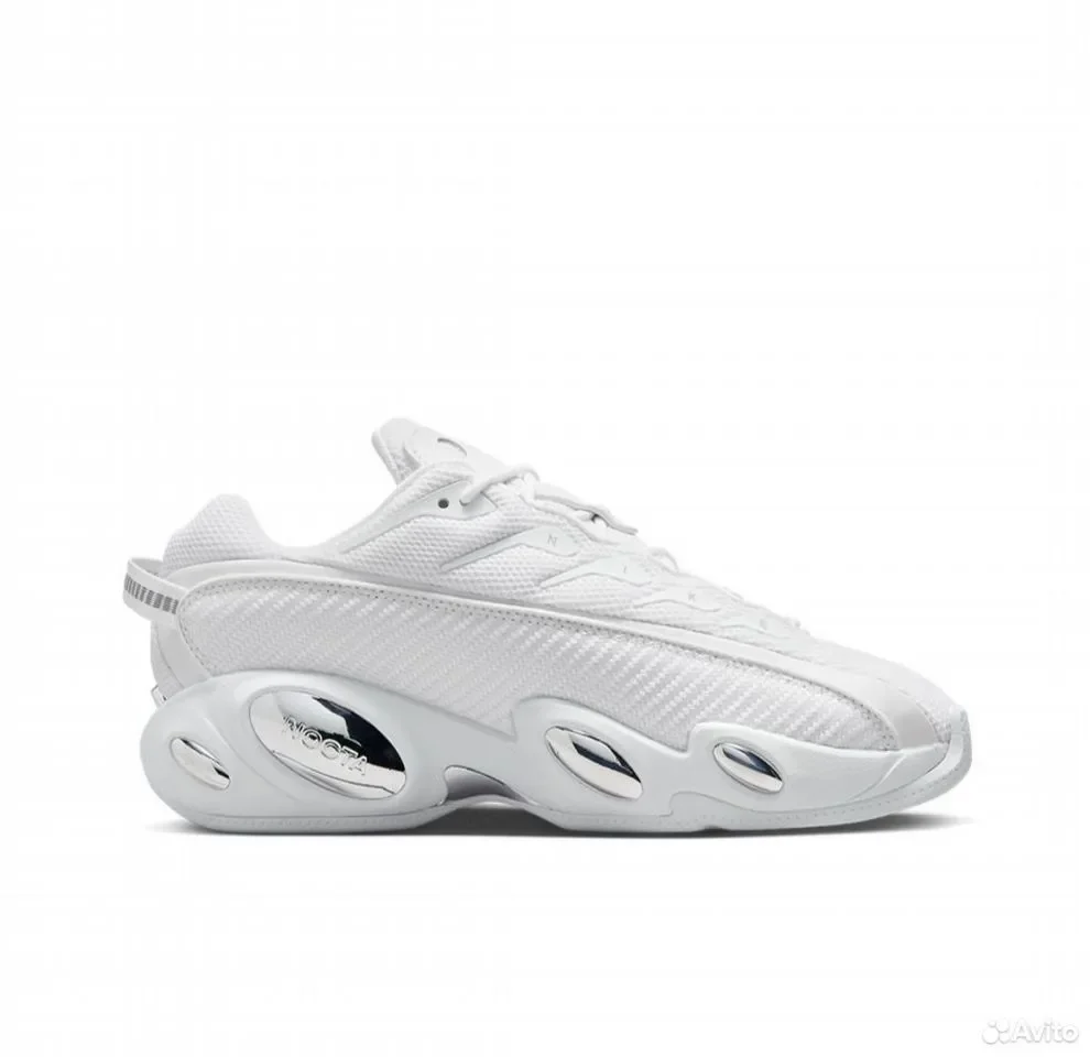 Кроссовки Nike x Nocta Glide Triple White - миниатюра 2