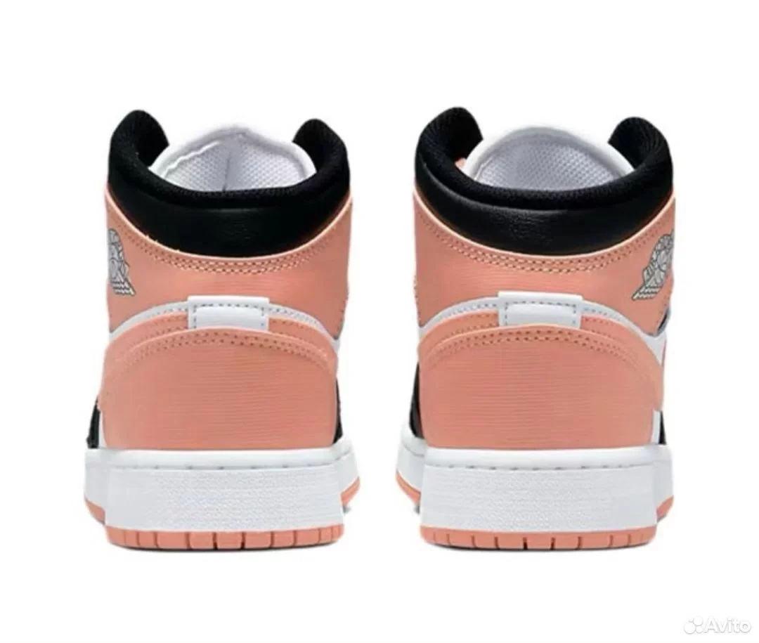 Кроссовки AIR Jordan 1 Mid Light Madder Root - миниатюра 4
