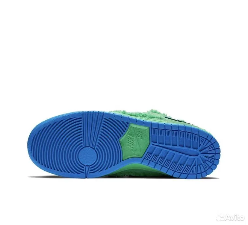 Кроссовки Nike Dunk Low Grateful Dead Bears Green - миниатюра 6