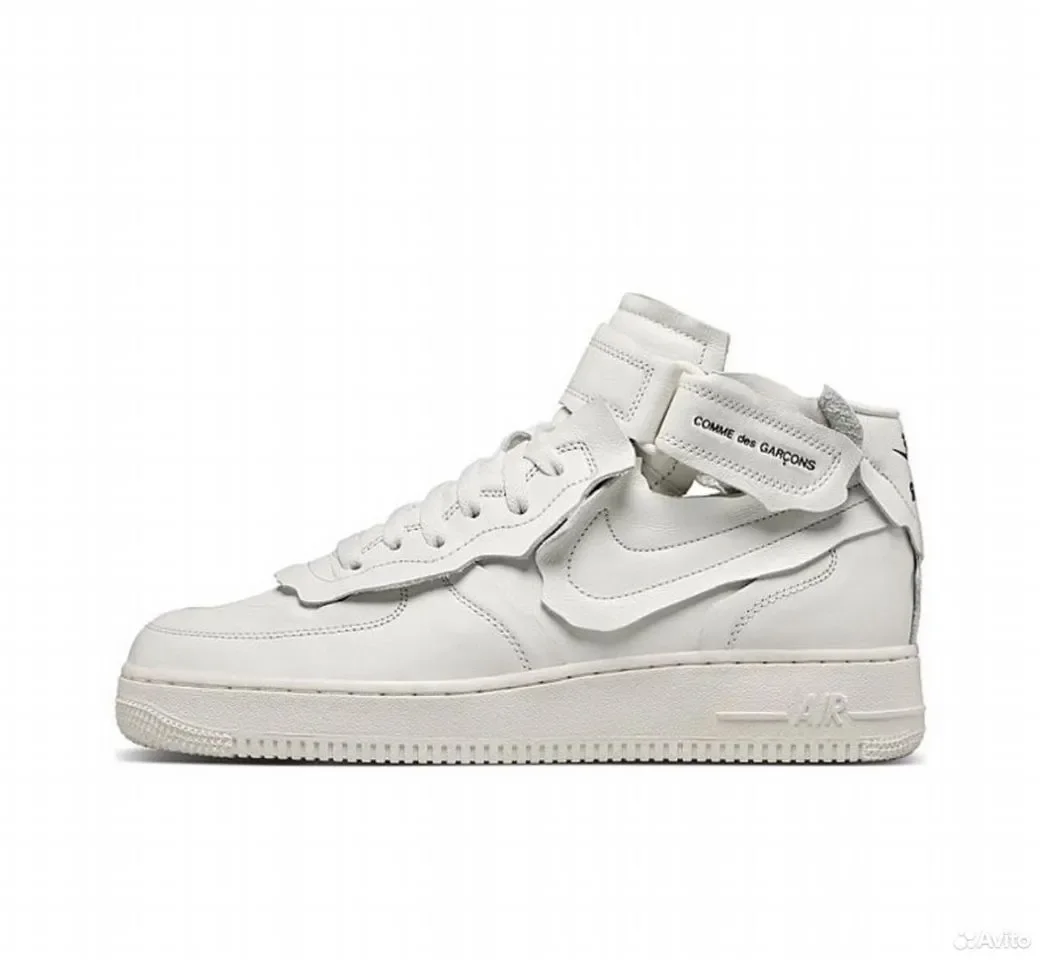 Кроссовки Comme des Garcons x Nike Air Force 1 Mid - изображение 1