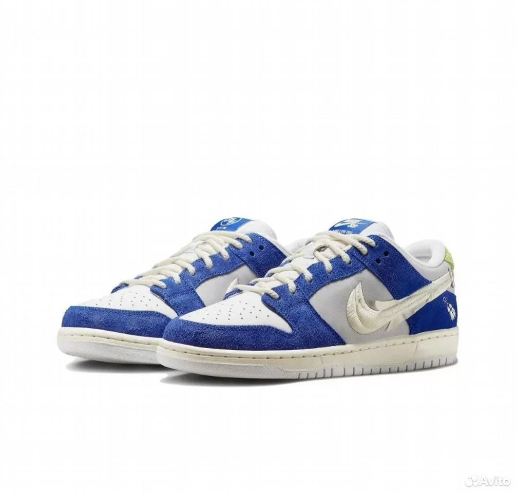 Кроссовки Nike Dunk Low x Fly Streetwear Gardenia - изображение 1