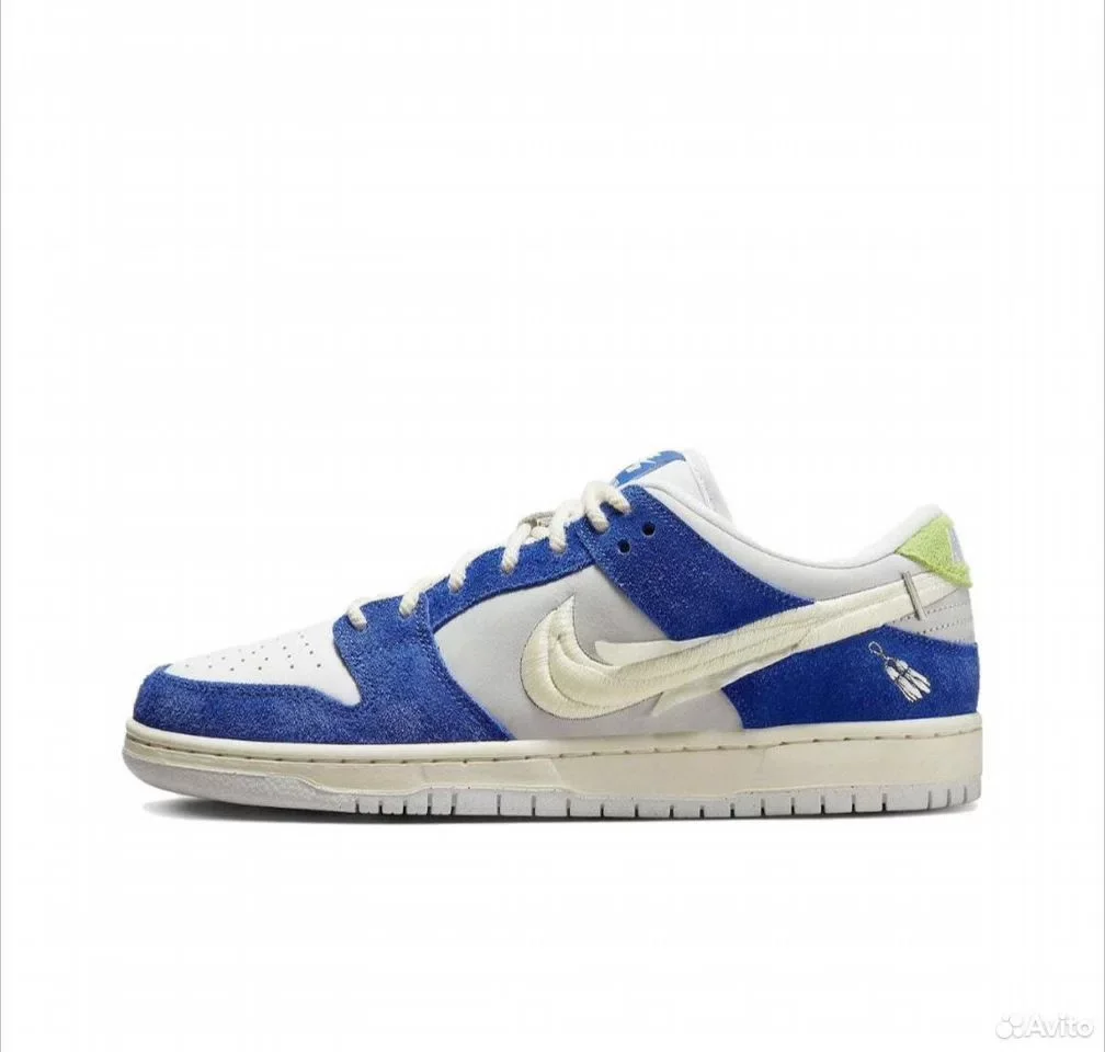 Кроссовки Nike Dunk Low x Fly Streetwear Gardenia - миниатюра 2