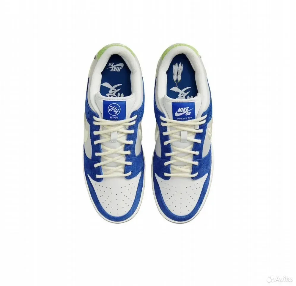 Кроссовки Nike Dunk Low x Fly Streetwear Gardenia - миниатюра 4