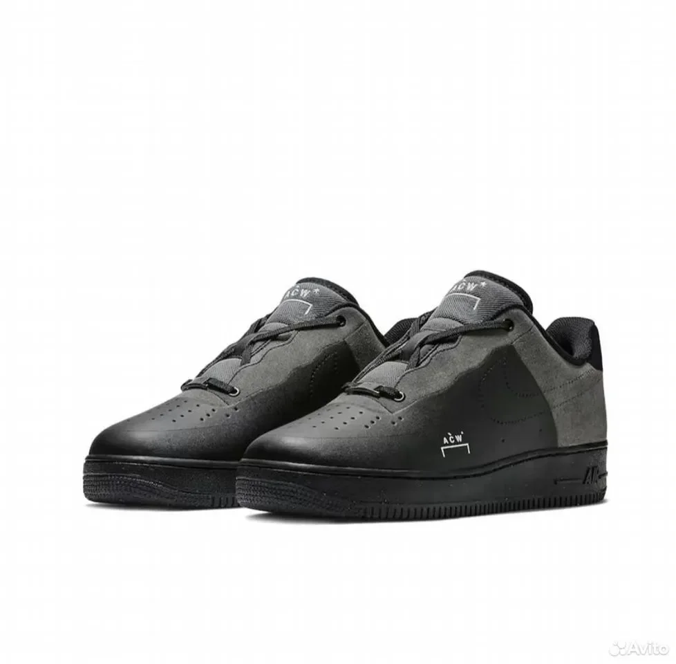 Кроссовки Nike Air Force 1 Low x A Cold Wall Black - изображение 1