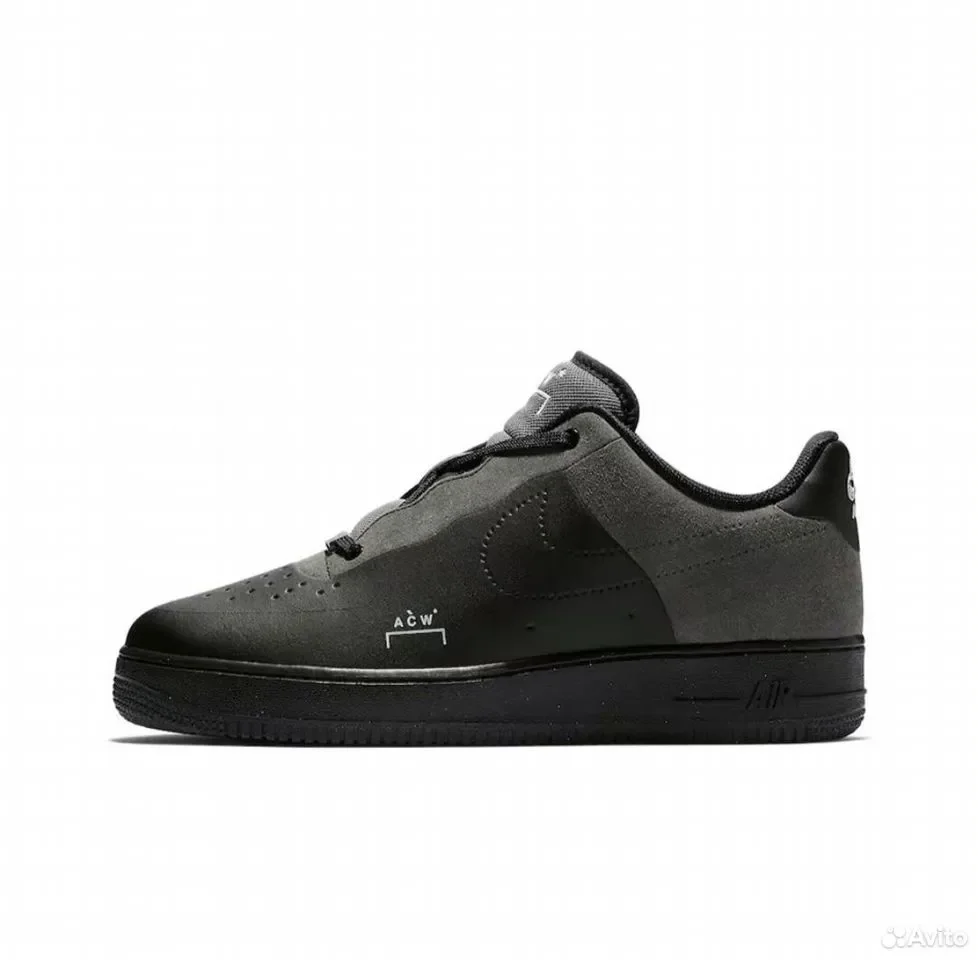 Кроссовки Nike Air Force 1 Low x A Cold Wall Black - миниатюра 2