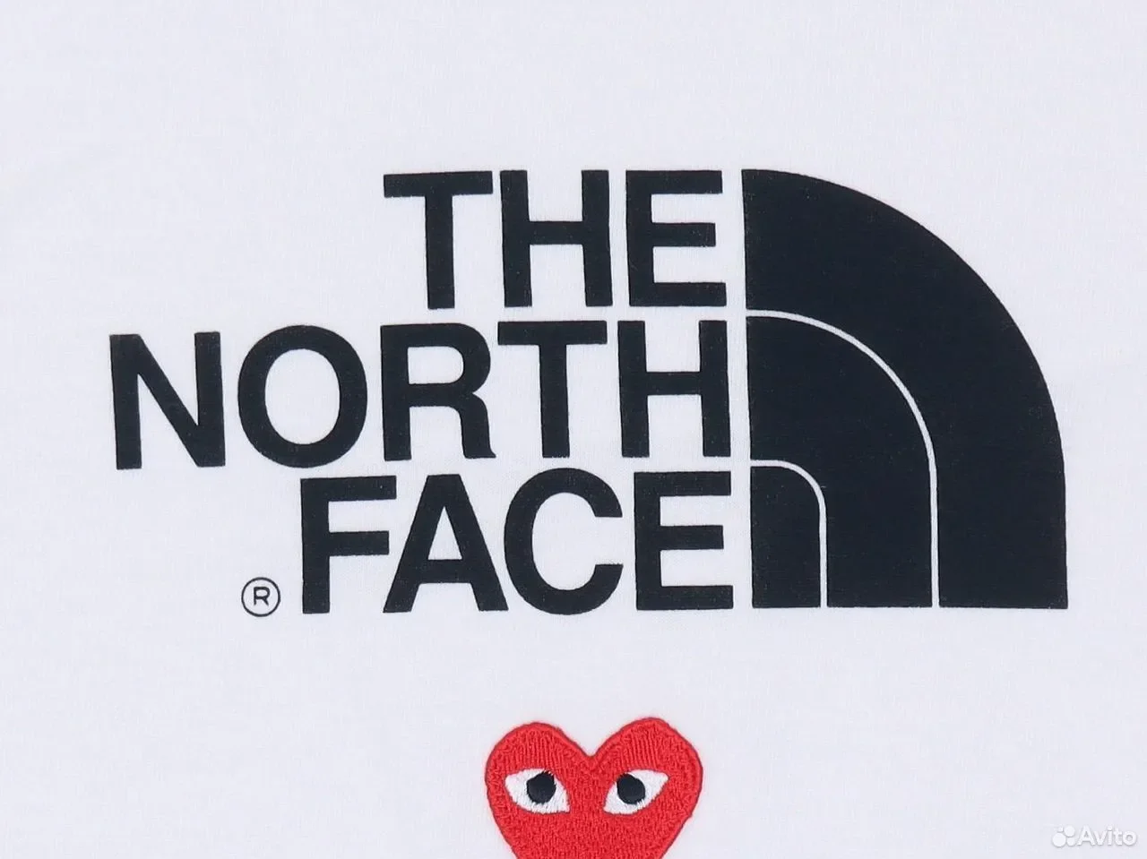 Футболка CDG Play x The North Face - миниатюра 3