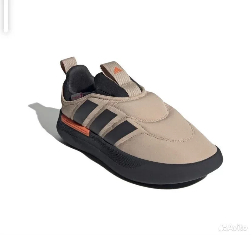 Кроссовки adidas Adipuff Magic Beige Carbon Orange - миниатюра 3