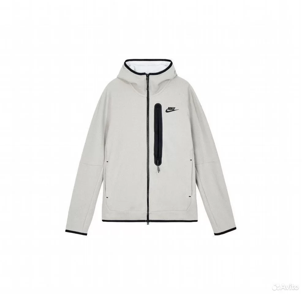 Зип кофта Nike Tech Fleece Windrunner Grey - изображение 1