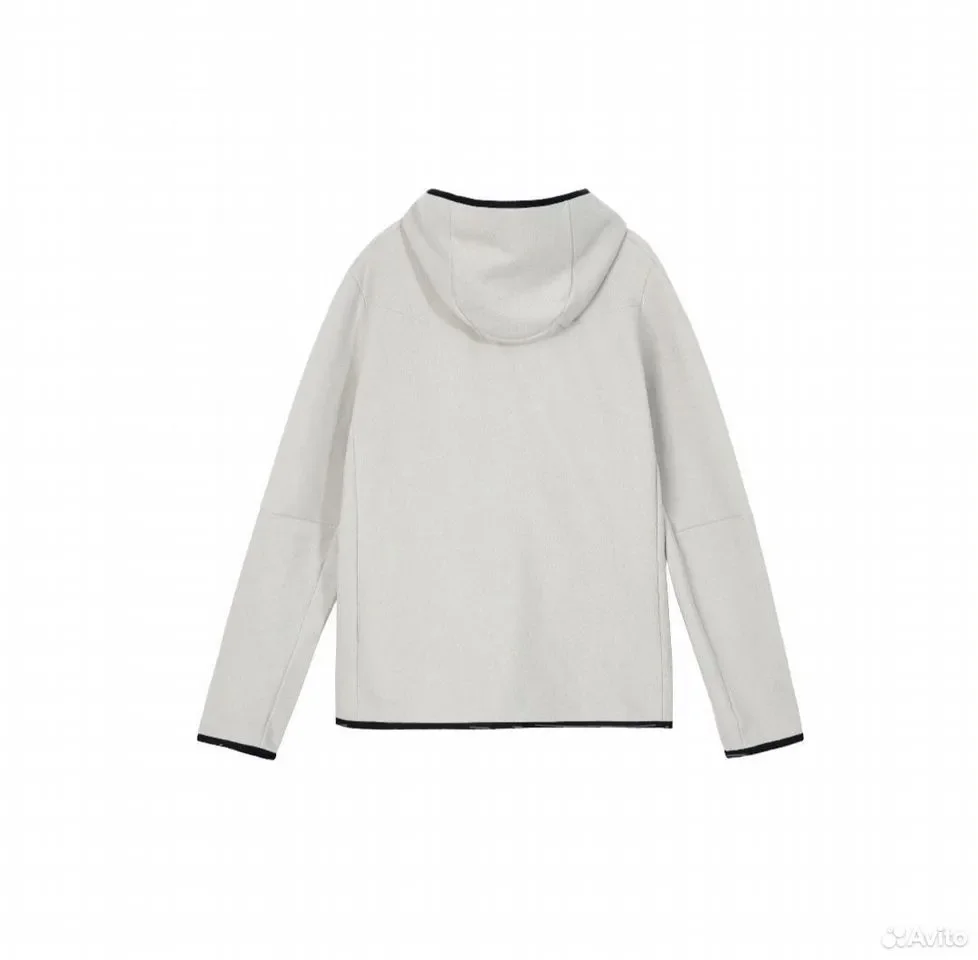 Зип кофта Nike Tech Fleece Windrunner Grey - миниатюра 2