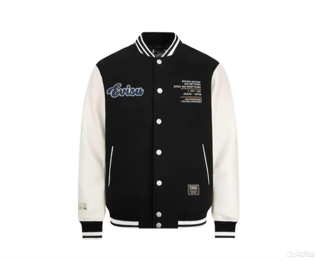 Кофта бомбер Evisu Black - изображение 1