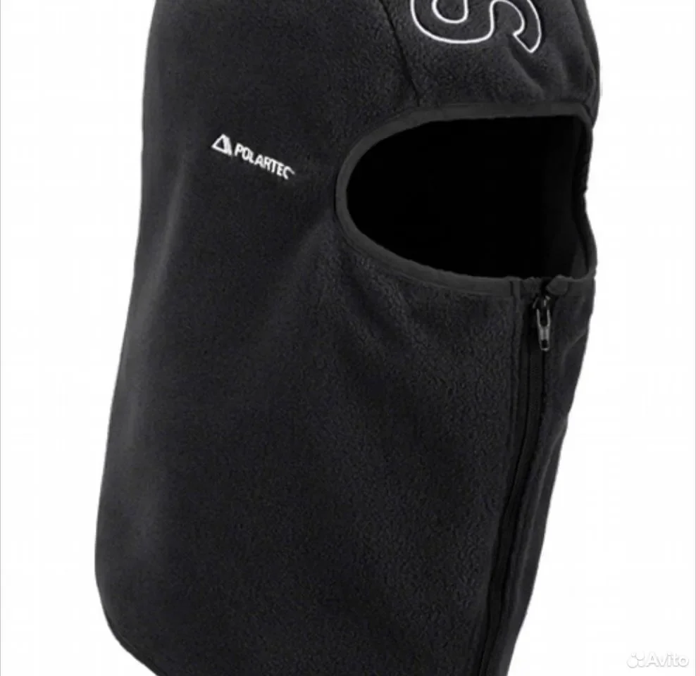 Балаклава Supreme Polartec FW23 Zip Balaclava - миниатюра 2
