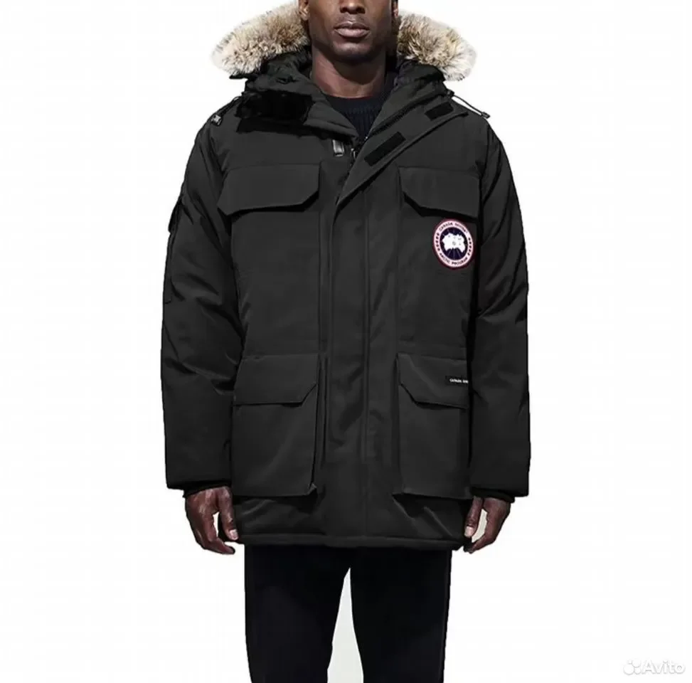 Парка Canada Goose Expedition RF Black - миниатюра 3