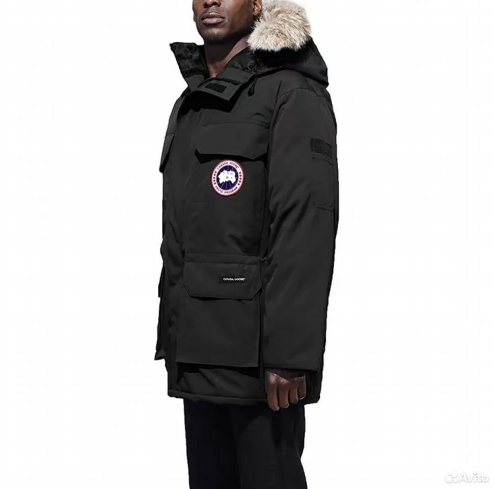 Парка Canada Goose Expedition RF Black - миниатюра 4