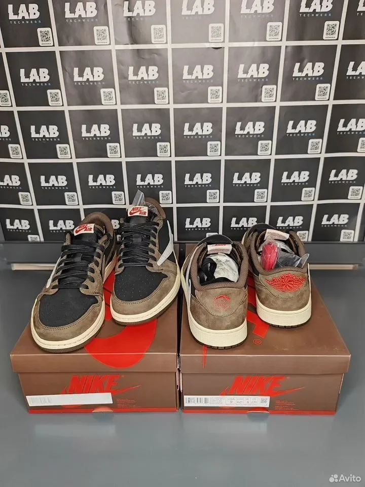 Кроссовки Air Jordan 1 Low "Travis Scott" - миниатюра 6