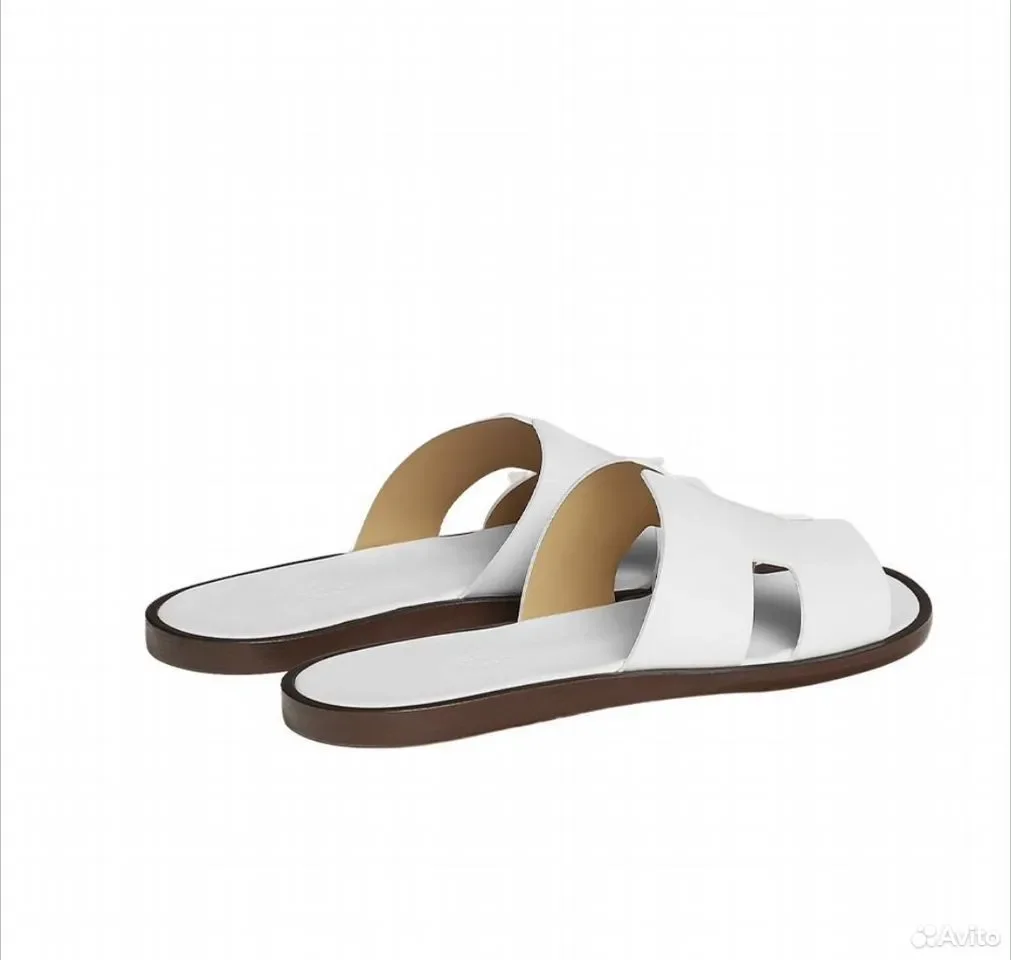 Сандали Hermes Izmir White - миниатюра 3