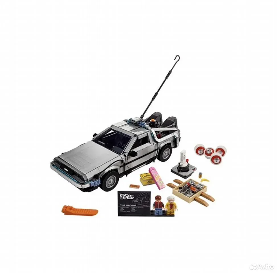 Lego Back to The Future DeLorian - миниатюра 2