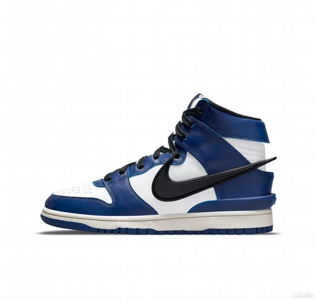 Кроссовки ambush X Nike Dunk High deep royal - миниатюра 2