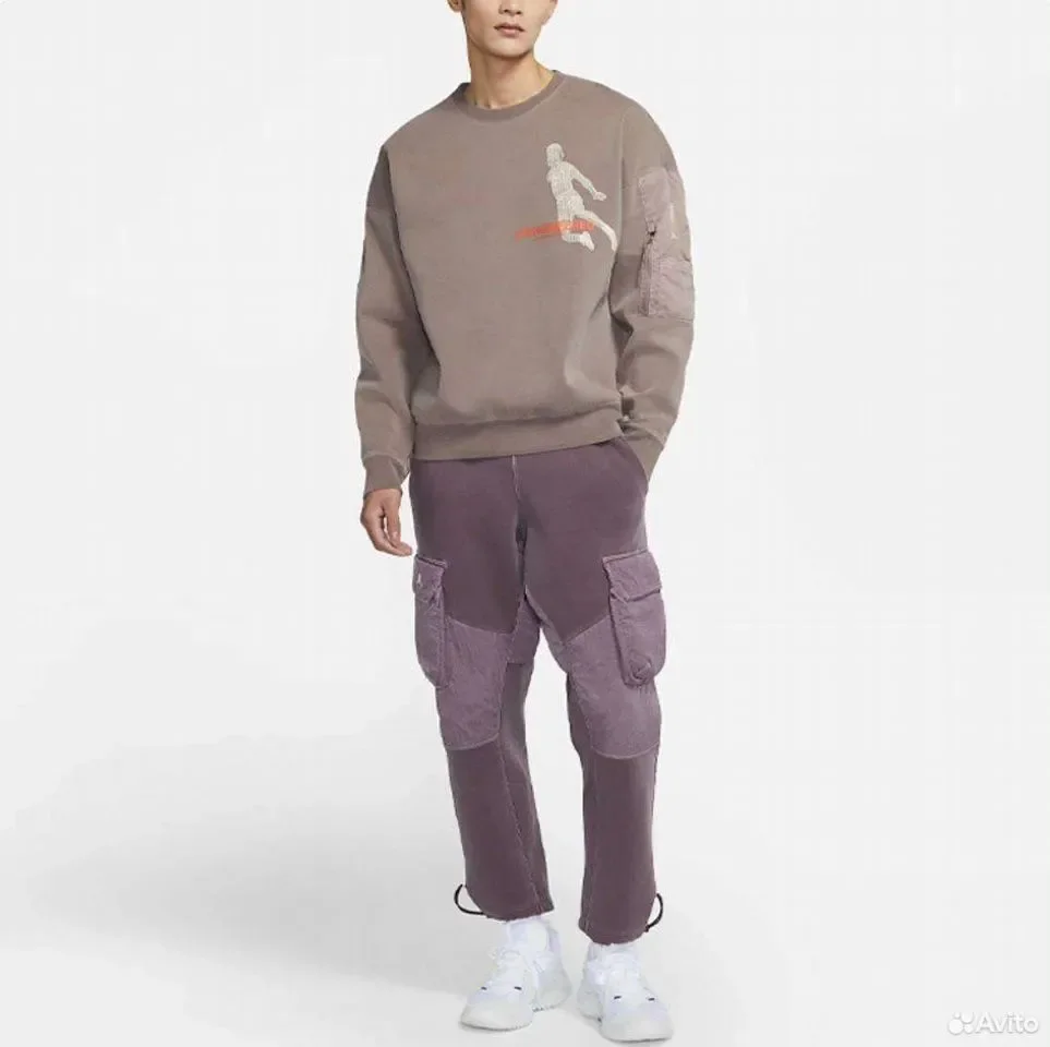 Штаны Jordan 23 Engineered purple - изображение 1