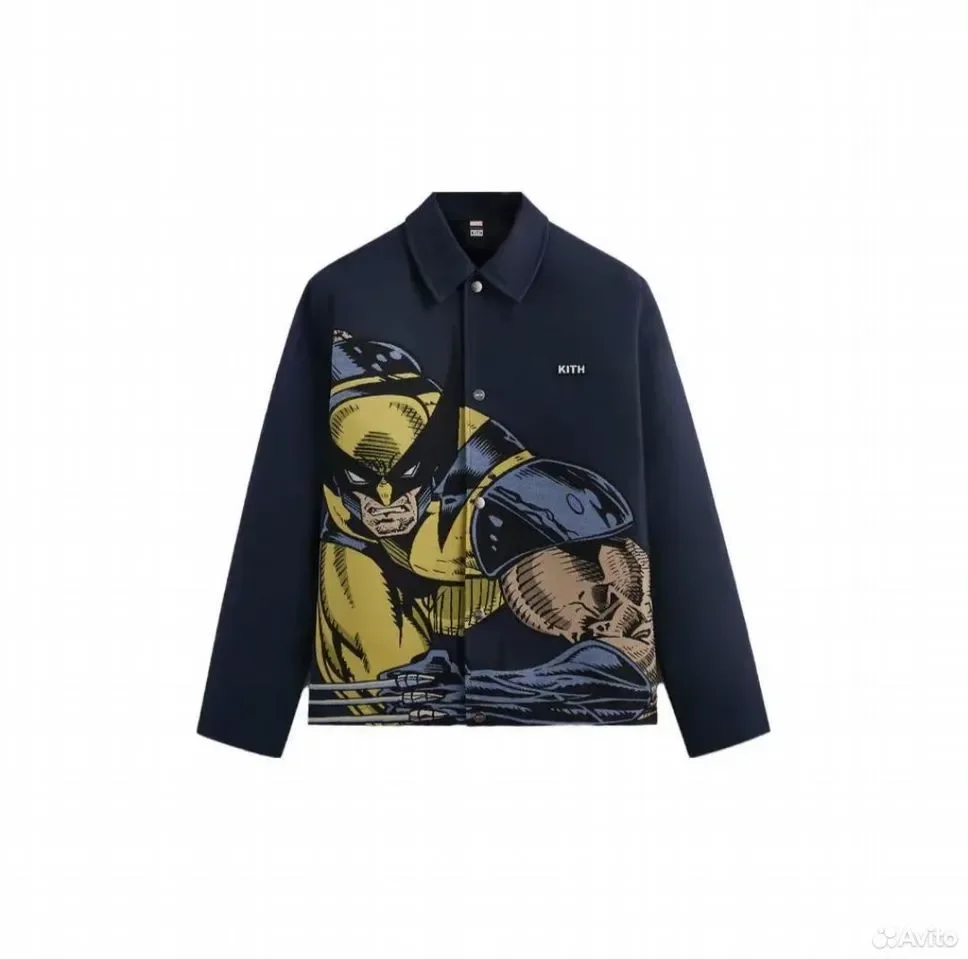 Рубашка Kith Wolverine SS 23 Logo
