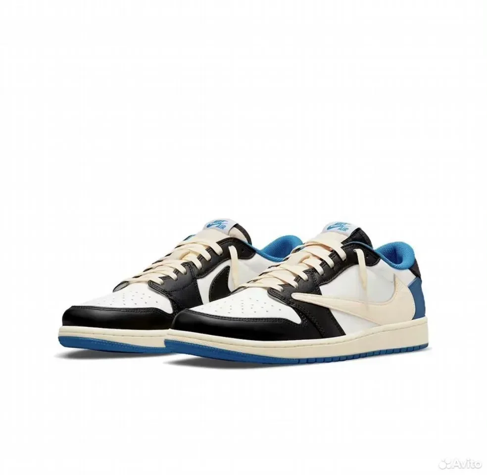 Кроссовки Nike Air Jordan 1 Low x Travis Scott - миниатюра 3